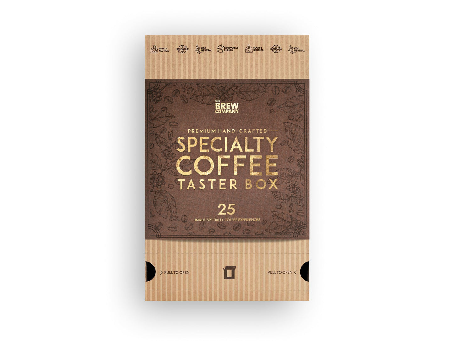 SPECIALTY COFFEE BEANS TASTER BOX 25 PCS-0