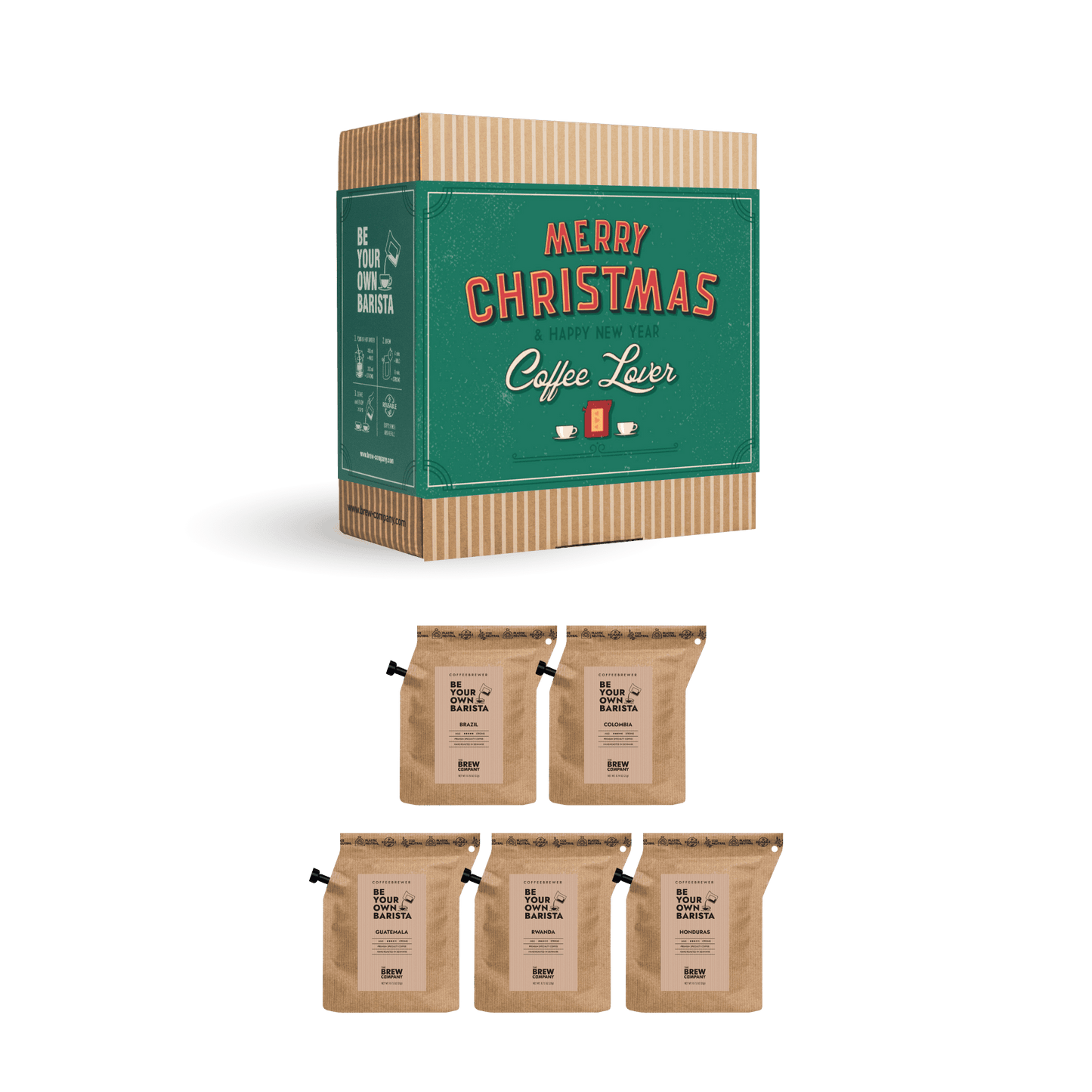 MERRY CHRISTMAS RETRO COFFEE GIFT BOX-2