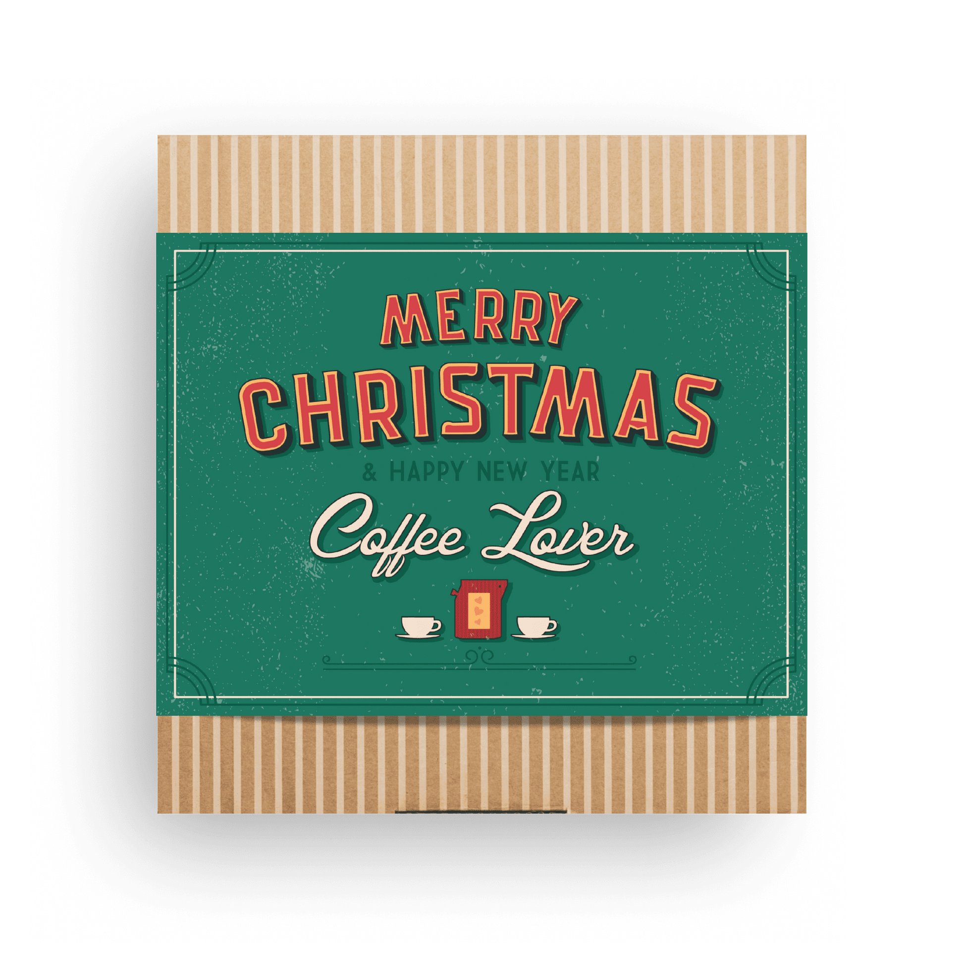 MERRY CHRISTMAS RETRO COFFEE GIFT BOX-1