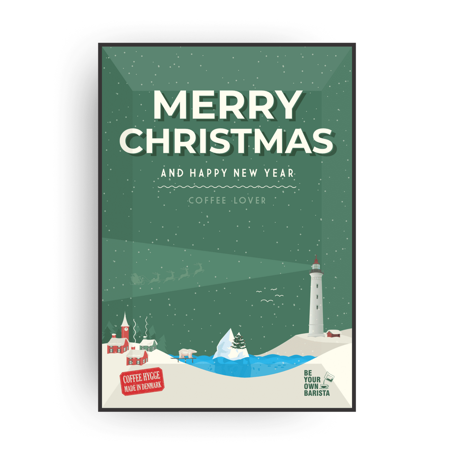 MERRY CHRISTMAS SPECIALTY COFFEE & TEA CARDS-9